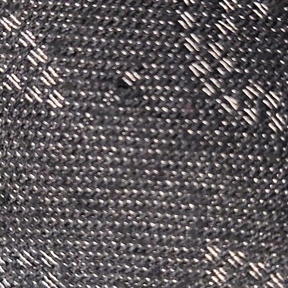 LOUIS VUITTON LV Vintage Black & Silver Cashmere Monogram Scarf Shawl Wrap - Picture 12 of 16